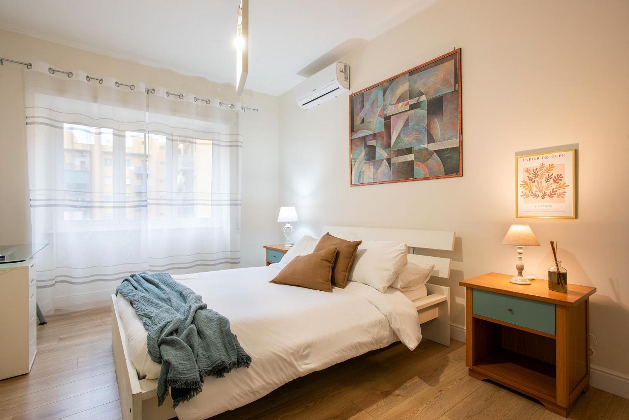 Moderno Tuscolana 2 Bdr And Living Metro A Appartamento *